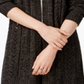 Karen Scott Cardigan Duster Feminino de Malha Marled - Preto Tamanho Pequeno P/M