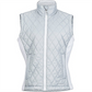 Colete Kitzbuhel Feminino Marmot em Aço Brilhante/Branco Tamanho P