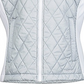 Colete Kitzbuhel Feminino Marmot em Aço Brilhante/Branco Tamanho P