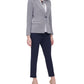 Jaqueta Blazer Feminina Tommy Hilfiger Cinza Tamanho 12