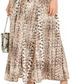 Vestido-camisa feminino com estampa animal da INC International Concepts, marrom, tamanho 14, pequeno
