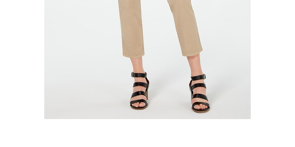 Calça Chino Feminina Style &amp; Co Bege Tamanho 18