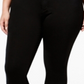 Calça jeans super skinny Kiss Me da Jessica Simpson, feminina, preta, tamanho 16W