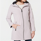 Capa de chuva feminina Calvin Klein resistente à água, roxa, tamanho pequeno XS