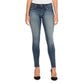 Jessica Simpson Calça Jeans Kiss Me Super Skinny Feminina Azul Tamanho 26