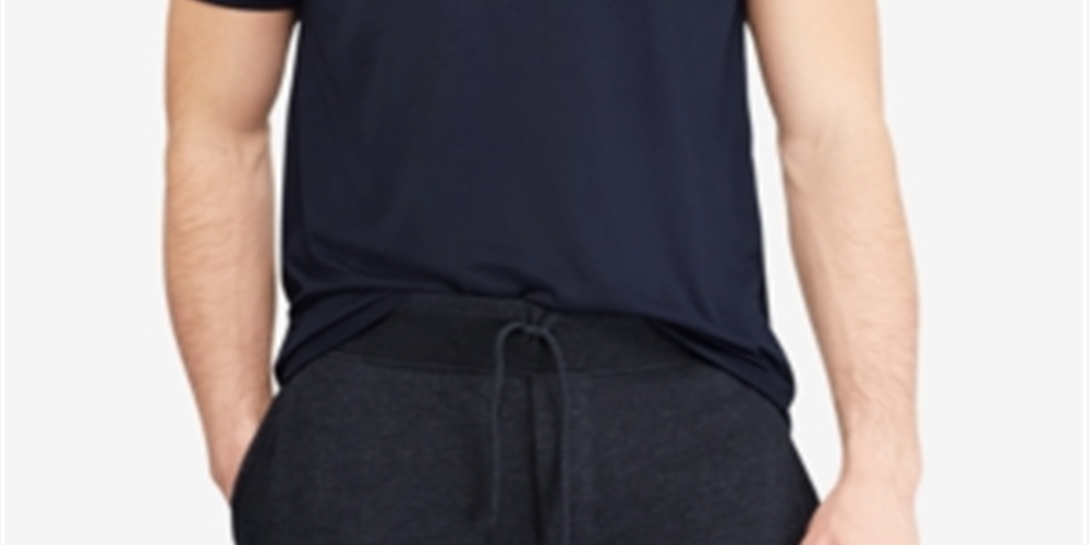 Camiseta Ralph Lauren Performance Masculina Azul Tamanho P