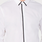 Camisa casual masculina de manga comprida sólida INC International Concepts, branca, tamanho 3XLT