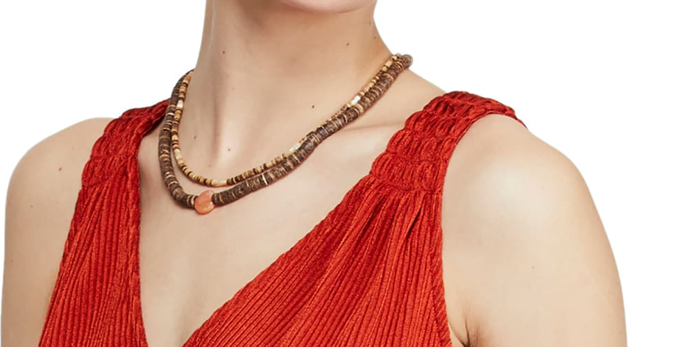 Vestido feminino com fenda, sem mangas, decote em V abaixo do joelho, vermelho, tamanho médio