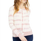 Suéter feminino de algodão tie-dye da INC International Concepts, rosa, tamanho M