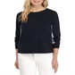 Moletom Tommy Hilfiger Feminino com Acabamento em Tecido Azul Tamanho Grande
