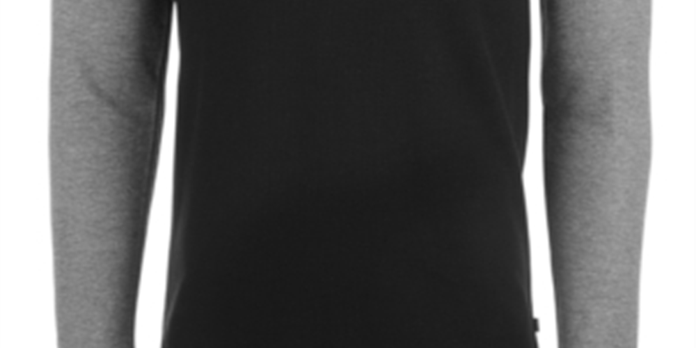 Camisa térmica masculina Levi's Colorblock de manga comprida cinza, tamanho M