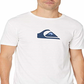 Camisas Quiksilver Masculinas Comp Logo HO19 Brancas Tamanho Pequeno