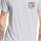 Camiseta Quiksilver Clean Lines Masculina Cinza Tamanho X-Grande