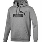 Puma Essential Logo Hoodie Masculino Cinza Tamanho XX-G