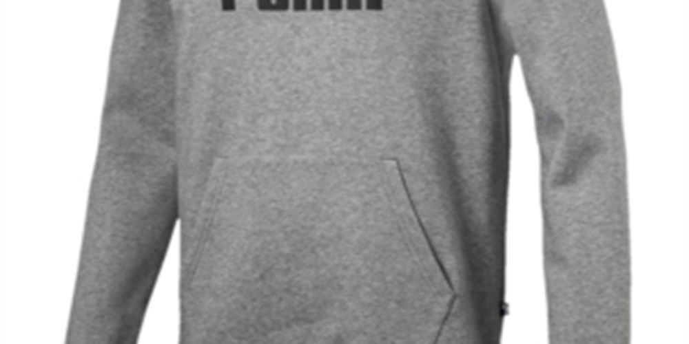 Puma Essential Logo Hoodie Masculino Cinza Tamanho XX-G