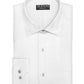 Camisa social texturizada Alfani Reg Classic Fit Performance Stretch Step Twill, tamanho azul, tamanho XL-17,5X36-37