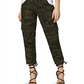 Calça Capri Cargo Terrain Feminina Sanctuary Verde Tamanho 31