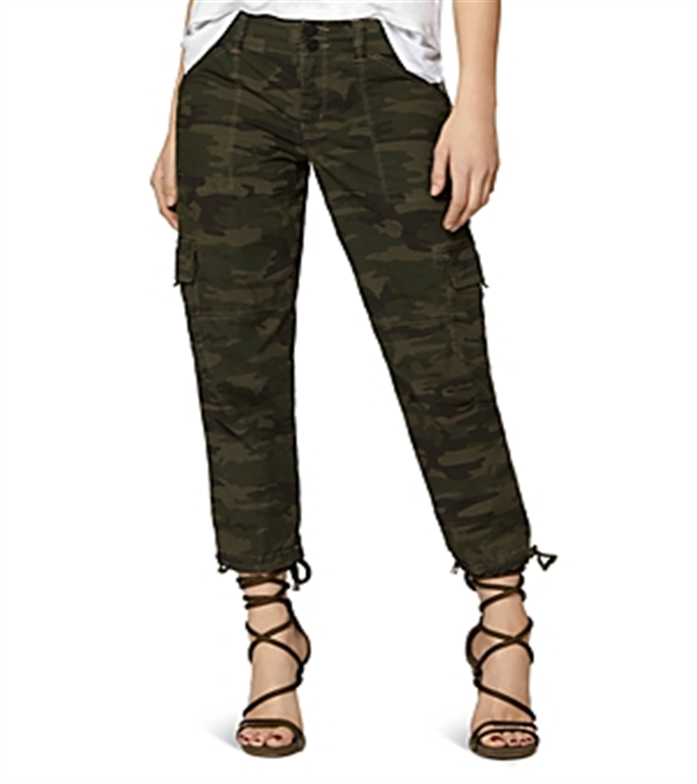 Calça Capri Cargo Terrain Feminina Sanctuary Verde Tamanho 31