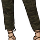 Calça Capri Cargo Terrain Feminina Sanctuary Verde Tamanho 31