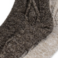 Meias femininas Hue Cable Boot Crew, pacote com 2, marrom, tamanho único