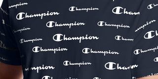 Camiseta masculina com logotipo Sportstyle da Champion, azul, tamanho 2XL