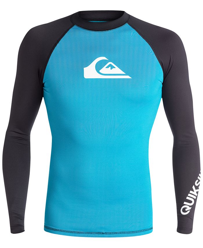 Rashguard Quiksilver Masculino All Time Azul Tamanho G