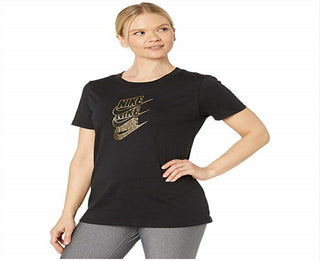 Camiseta Nike Statement Shine Feminina Preta Tamanho XS