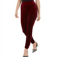 Calça skinny feminina sólida INC International Concepts vermelha tamanho 4