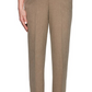 Calça feminina reta Alfred Dunner Boardroom marrom tamanho 20X4