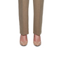 Calça feminina reta Alfred Dunner Boardroom marrom tamanho 20X4