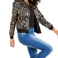 Calça Jegging Feminina Thalia Sodi com Cadarço e Lavagem Clara Azul Tamanho X-G