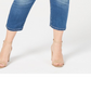 Calça jeans skinny cropped feminina INC International Concepts Plus Denim, azul, tamanho 24 WP