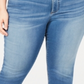 Calça jeans skinny cropped feminina INC International Concepts Plus Denim, azul, tamanho 24 WP