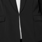 Blazer feminino plus size 3/4 da INC International Concepts, preto, tamanho 0X