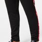 Calça de corrida masculina com listras laterais G-Star Raw, preta, tamanho GG