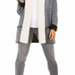 Cardigan Sherpa Feminino Style &amp; Co Preto Tamanho PP