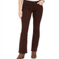 Jeans Bootcut com Controle de Barriga Petite Feminino Style &amp; Co, Marrom, Tamanho 12 P
