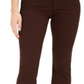 Jeans Bootcut com Controle de Barriga Petite Feminino Style &amp; Co, Marrom, Tamanho 12 P