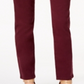 Jeans feminino Style &amp; Co com controle de barriga, roxo, tamanho 14, pequeno