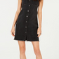 Vestido-camisa jeans feminino Style &amp; Co, preto, tamanho 8