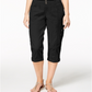 Calça Capri Cargo Feminina Style &amp; Co Preta Tamanho 14 Petite