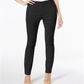 Calça skinny feminina Alfani, preta, tamanho 0