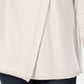 JM Collection Suéter Feminino com Gola Redonda e Manga Longa, Marrom, Tamanho Pequeno