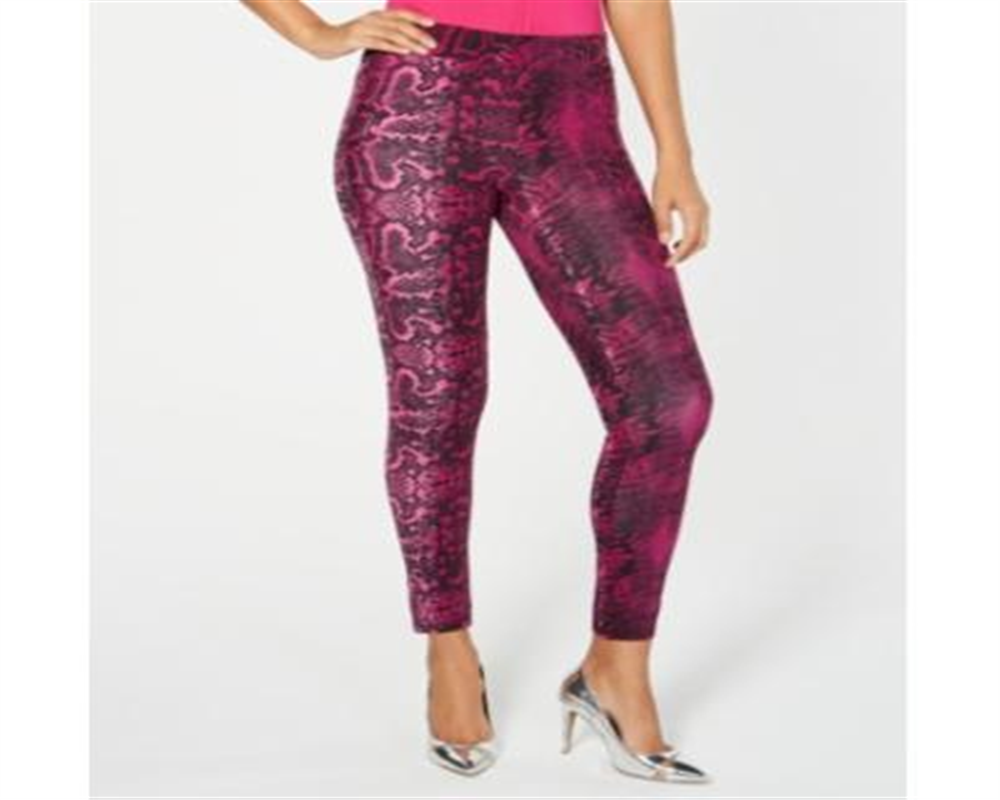 Leggings femininas estampadas Thalia Sodi, marrom, tamanho médio
