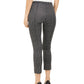 Calça Cropped Xadrez Feminina Michael Kors Preta Tamanho Pequeno M