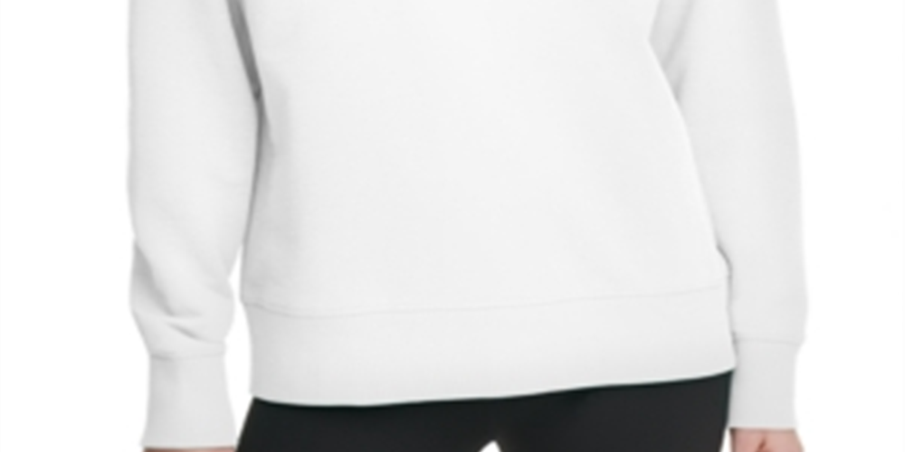Camiseta feminina DKNY Fels branca tamanho G