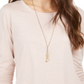 Top feminino com brilho salpicado estilo &amp; co, marrom, tamanho GG