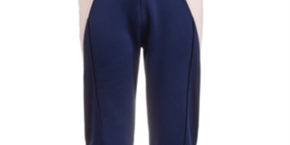 Calça de moletom com blocos de cores Ideology Big Girl, azul, tamanho pequeno