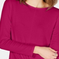 Top Twisted Feminino INC International Concepts Rosa Tamanho Grande