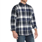 Camiseta masculina vintage à prova de intempéries com bolso e gola clássica cinza tamanho médio